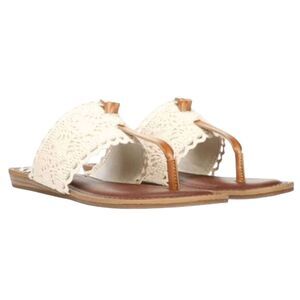 FERGALICIOUS BY FERGIE Crochet Knitted Sandals Size 6.5